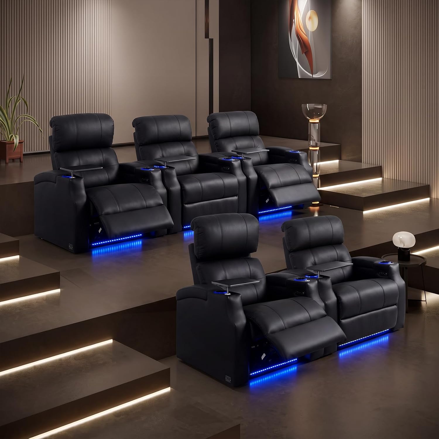 Sillón reclinable para cine en - Home Cinema Chairs reseña y precio
